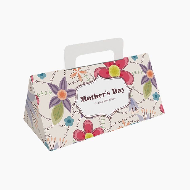 Custom gable bakery box with handle