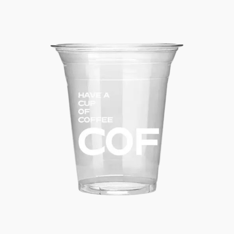 Cold Drink PET Cups with Custom Logo