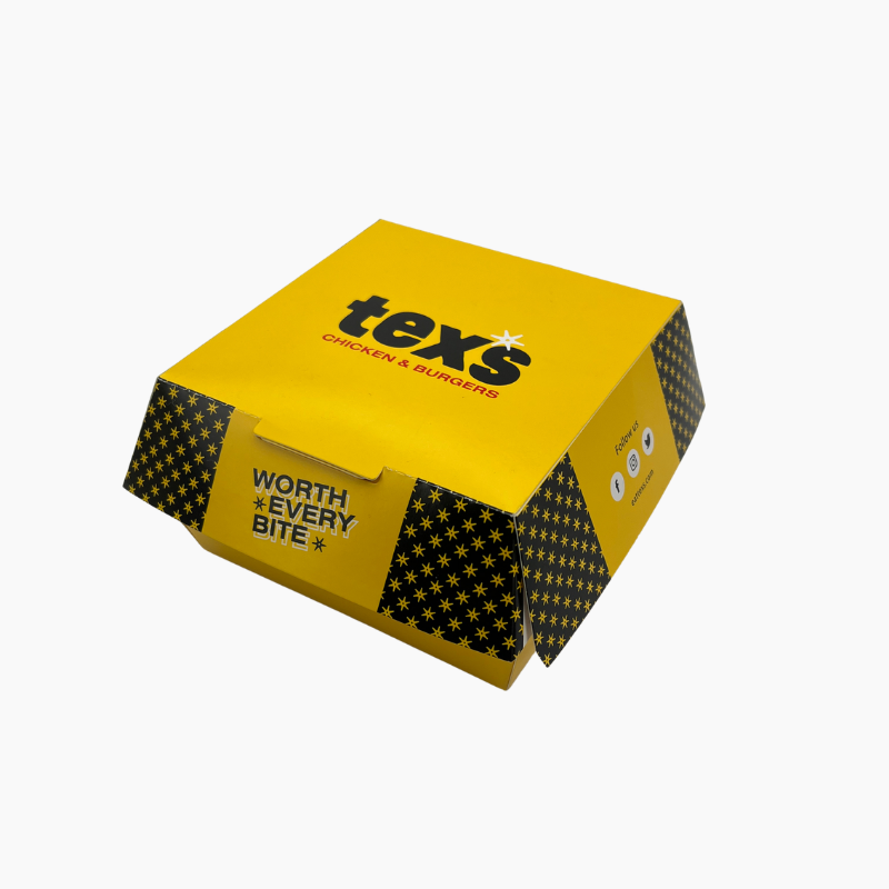 Custom Printed Burger Box