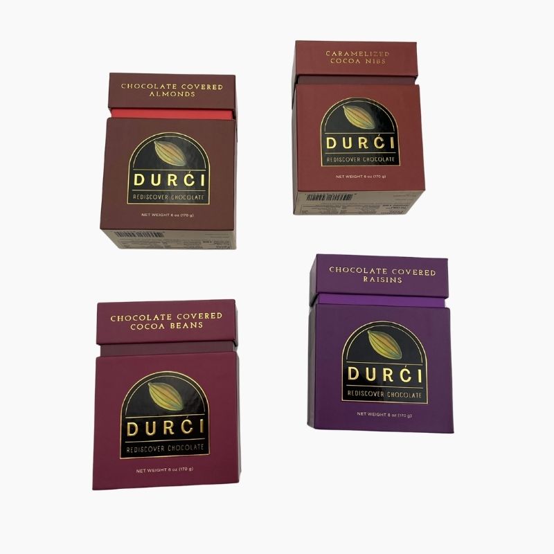 Custom printed chocolate rigid box