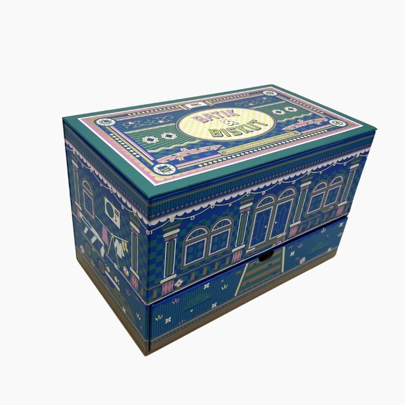 Luxury cookie drawer rigid box packaging