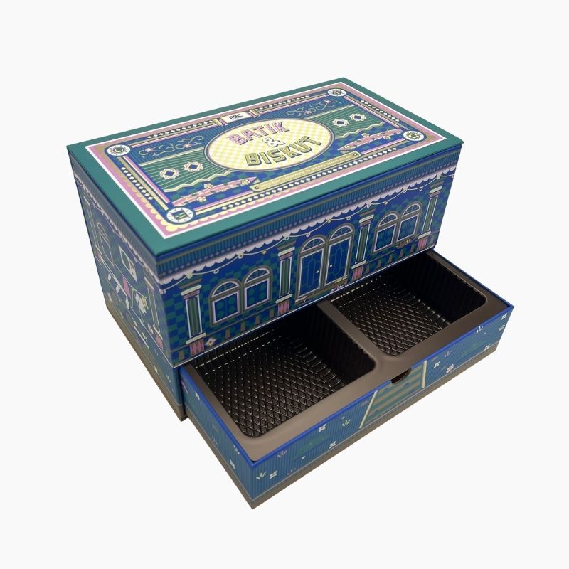 Drawer Rigid Box with Food Tray