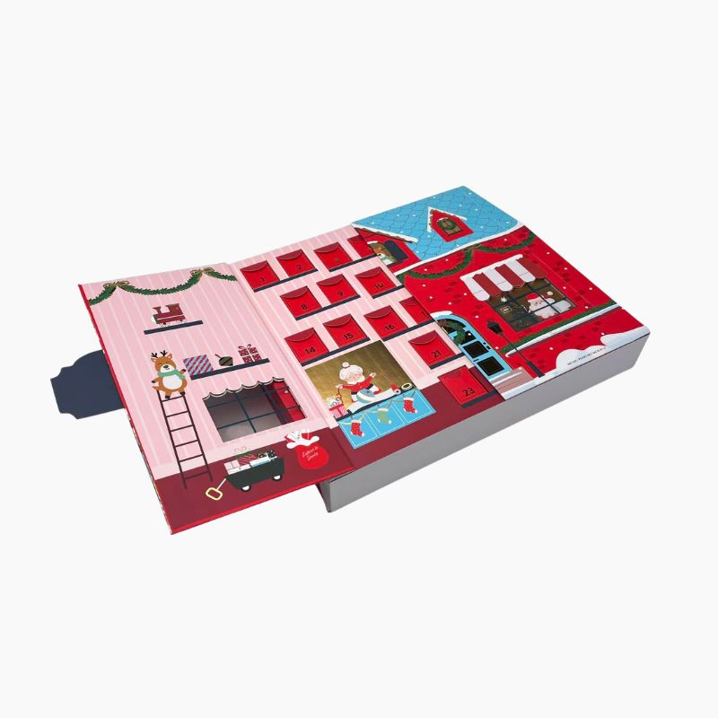 Luxury advent calendar gift box packaging