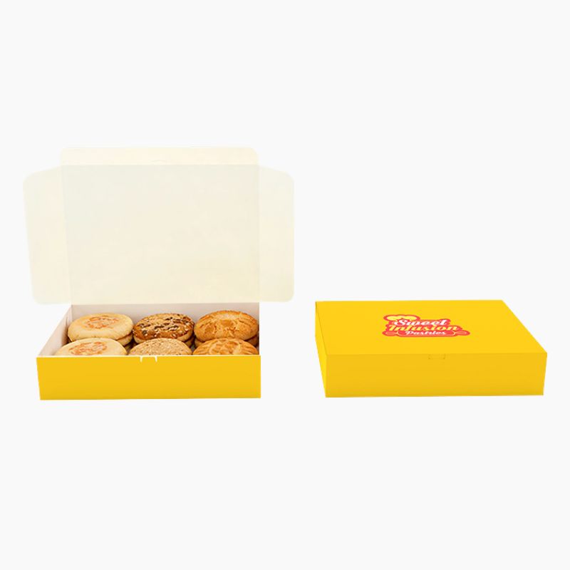 Boîtes à donuts personnalisées imprimées