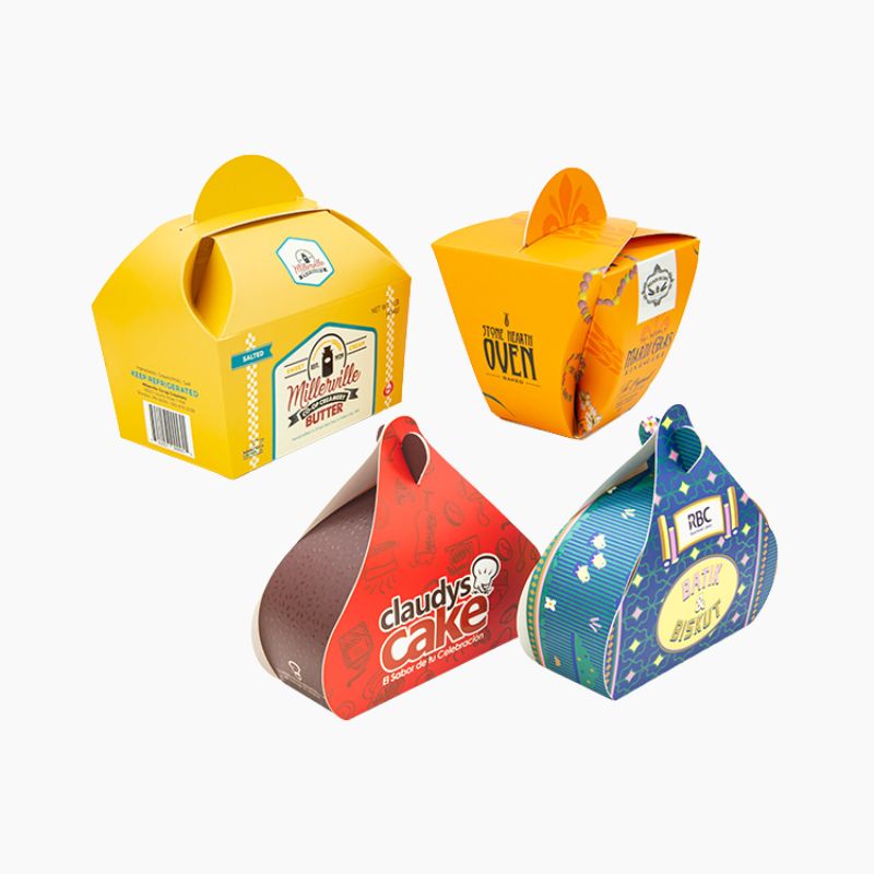 Boîte pâtisserie personnalisée de forme spéciale